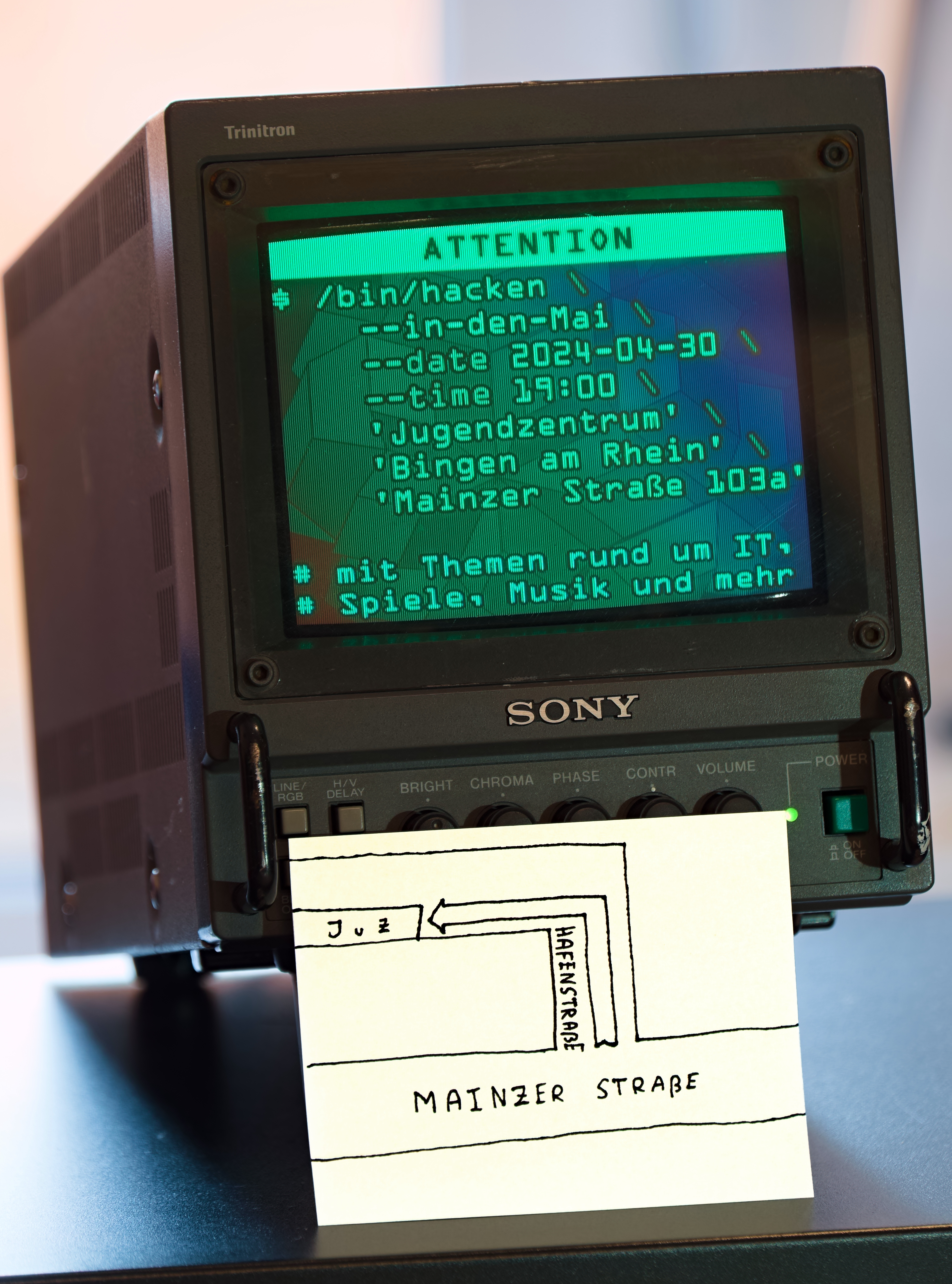 Hacken in den Mai Sharepic