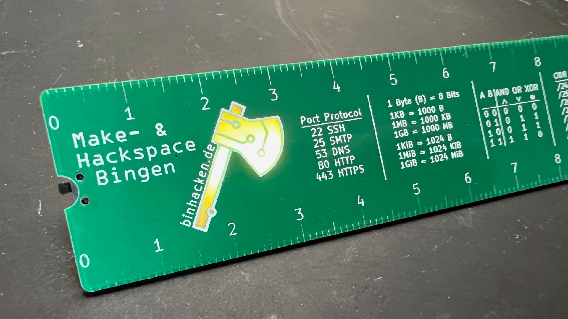 Gelötete Lineal Logo